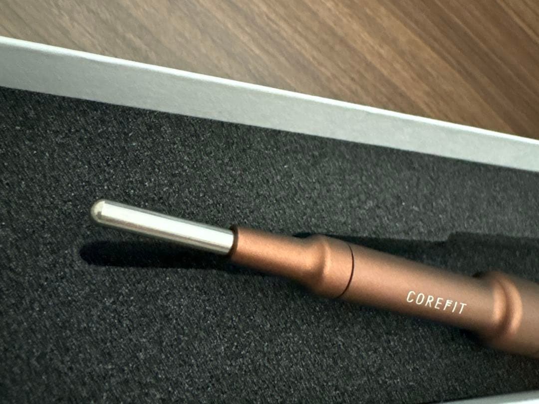 【美品＊ほぼ未使用品】CORE FIT フェイスポインター 美顔器 説明書付