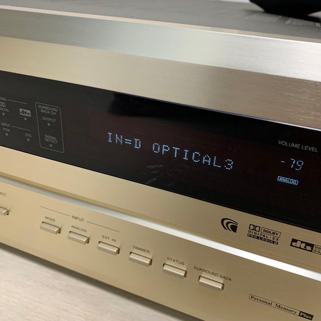 【通電確認済】DENON AVサラウンドアンプ　AVC-2870 リモコン付