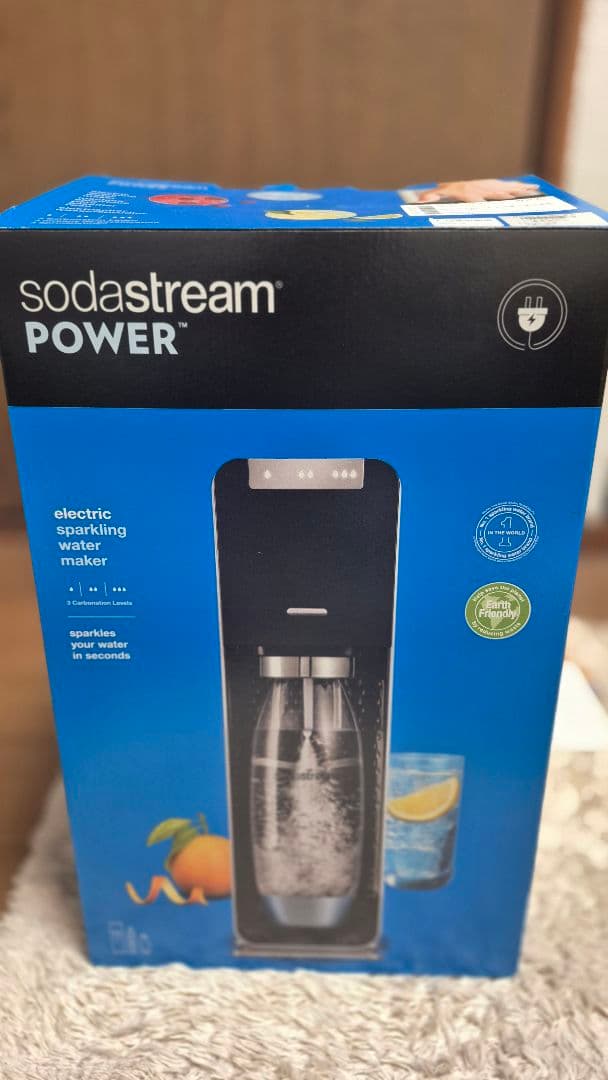 SodaStream power 炭酸水メーカー ブラック