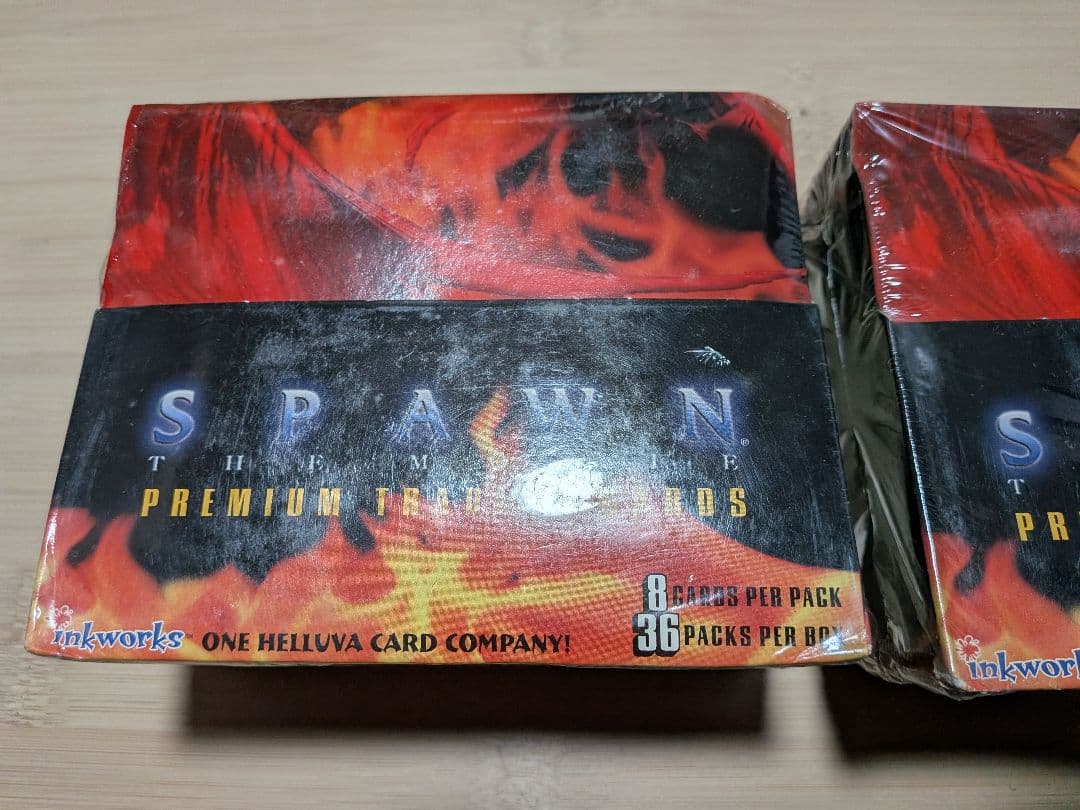 inkworks　SPAWN　プレミアム　トレーディングカード　未開封　2BOX
