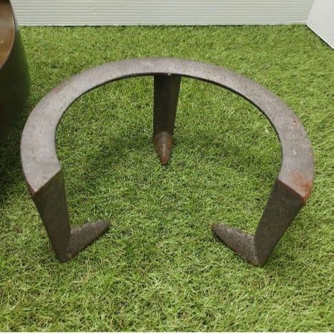 ❇️茶道具 風炉 風炉釜 唐銅製 三つ足 火鉢 工芸品 風呂釜 昇雲