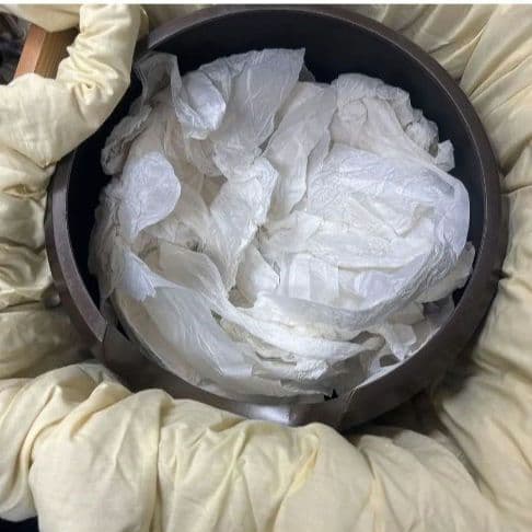 ❇️茶道具 風炉 風炉釜 唐銅製 三つ足 火鉢 工芸品 風呂釜 昇雲