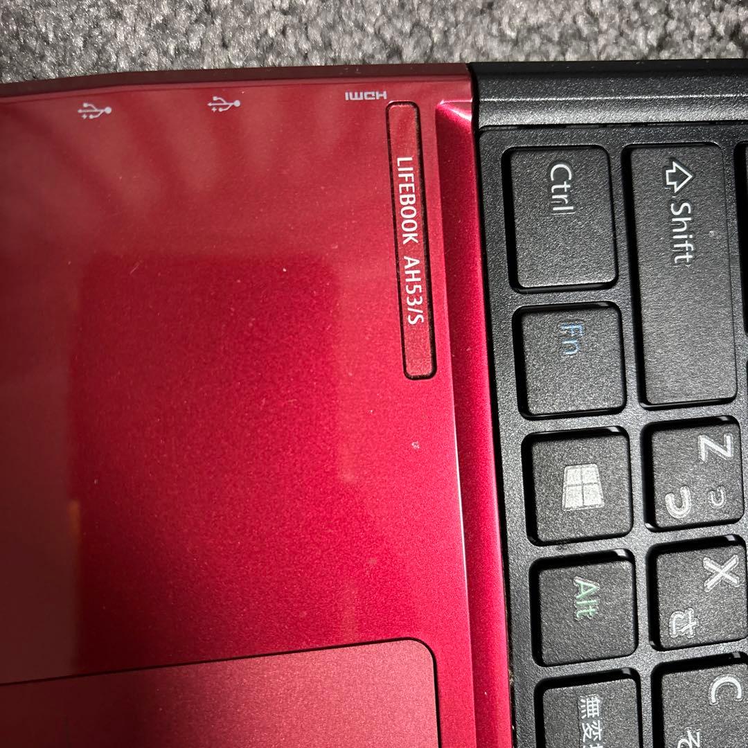Windowsノート本体 FUJITSU LIFEBOOK AH53/S