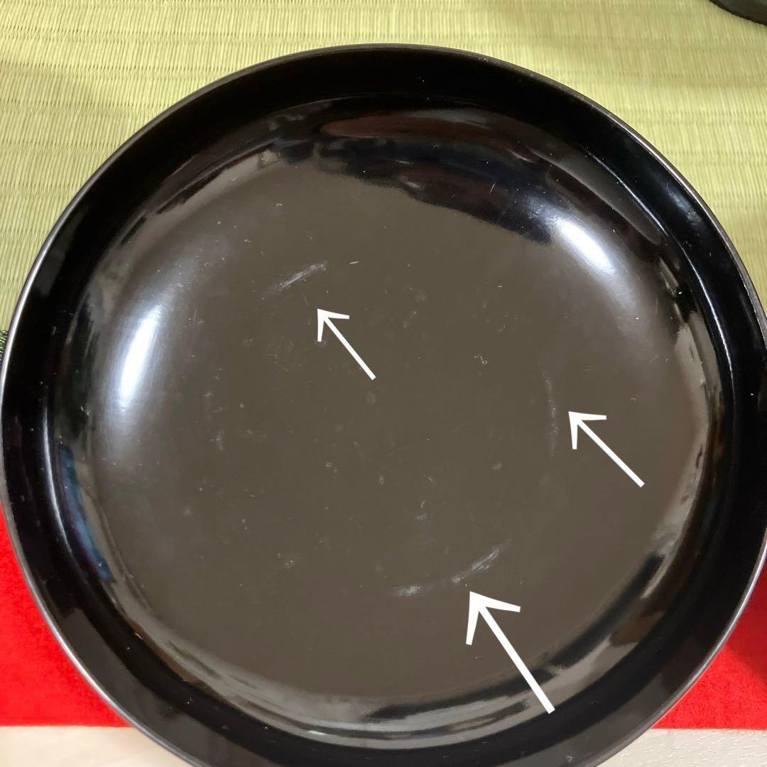 輪島塗　椀　葵房絵付煮物椀　漆器10客セット