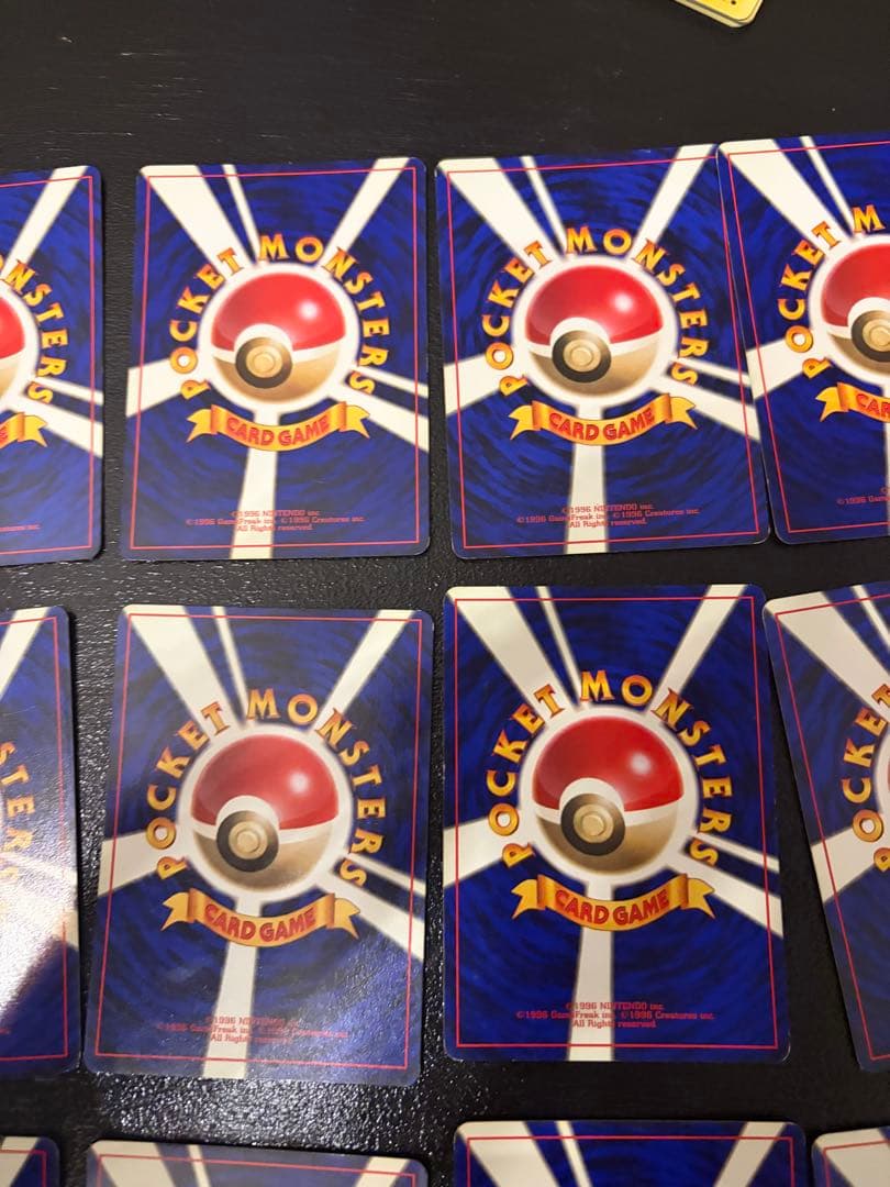 美品　旧裏　マークなし　ポケモンカード　● 第1弾拡張パックまとめ売り