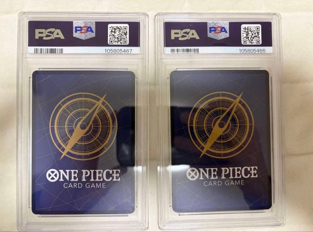 新たなる皇帝 バギー&ティーチ コミックパラレル PSA10(連番)