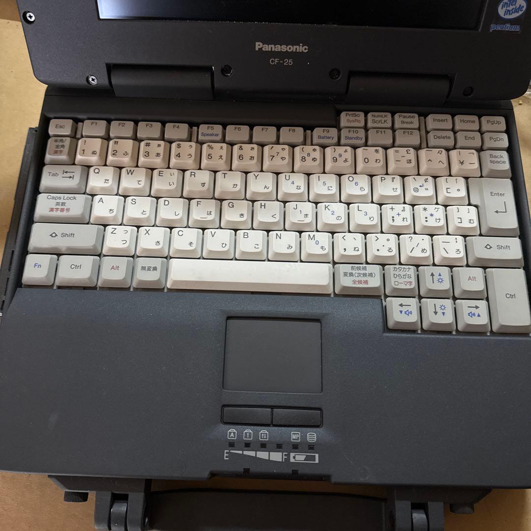 【レトロPC】Panasonic CF-25