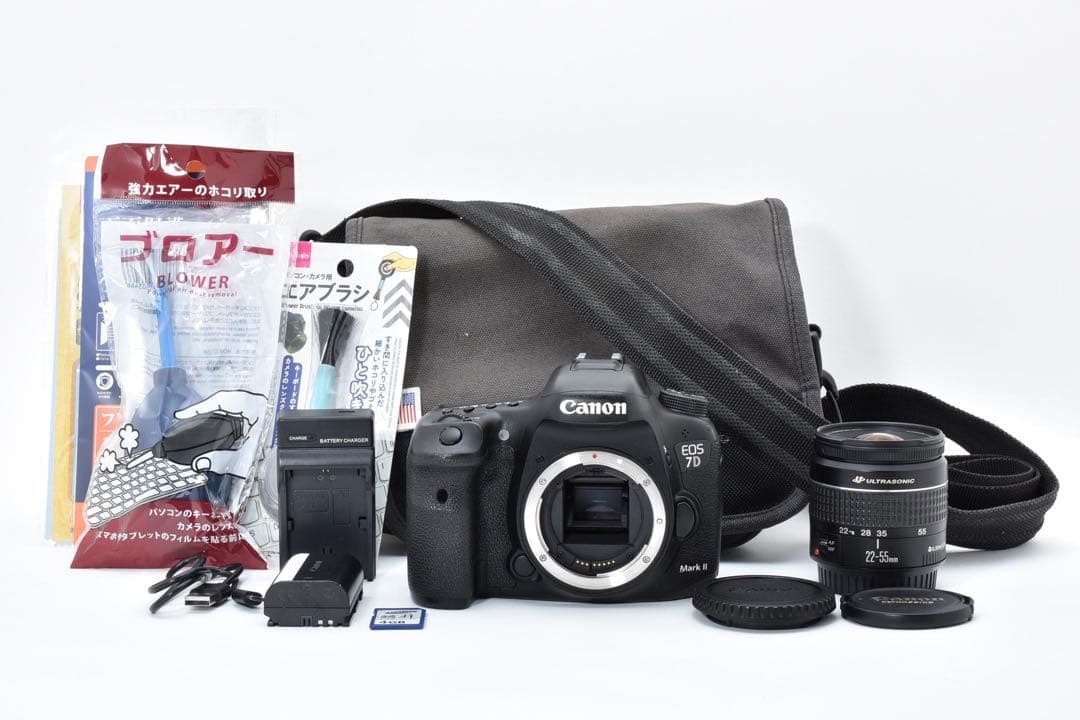 デジタル一眼レフカメラCanon EOS 7D MarkⅡ/標準レンズセット