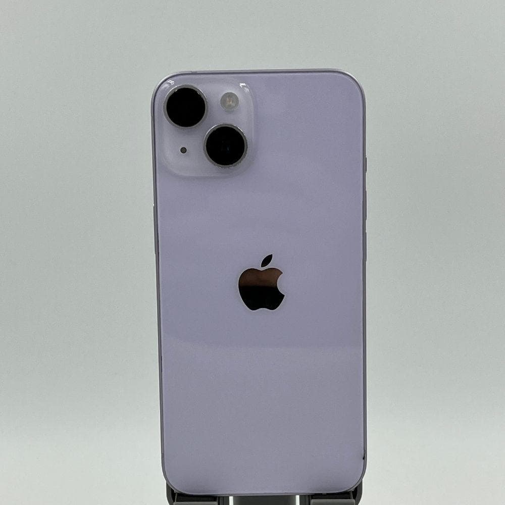 【電池92%/利用制限なし】iPhone14 128GB パープル