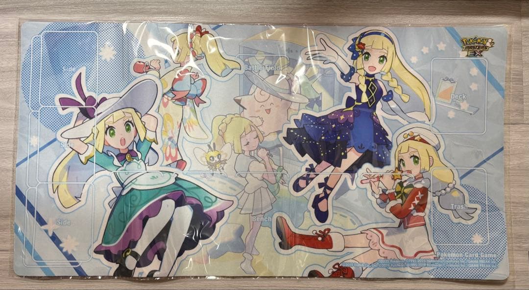 未開封リーリエプレイマット ポケマス ポケモンマスターズEX