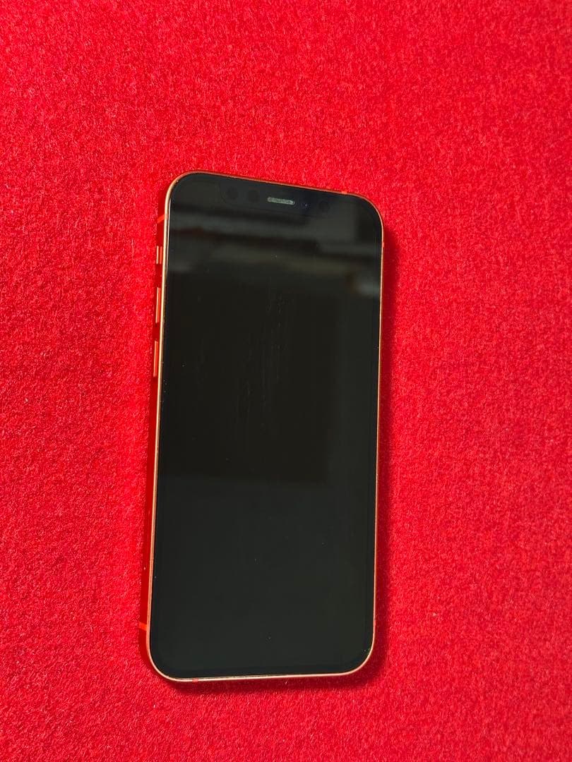 【1141】iPhone 12MINIレッド 64GB simフリー