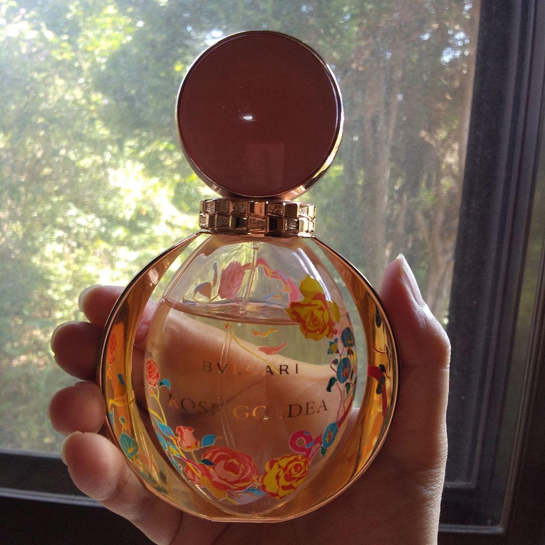 ブルガリ　ローズゴルデア　限定フローラルボトル　90ml　香水　箱なし