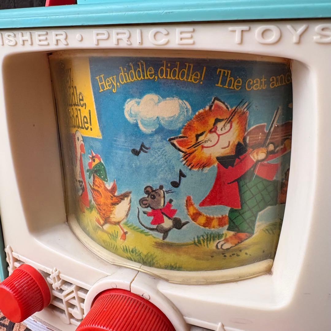【1960s USA vintage】フィッシャープライス テレビ オルゴール