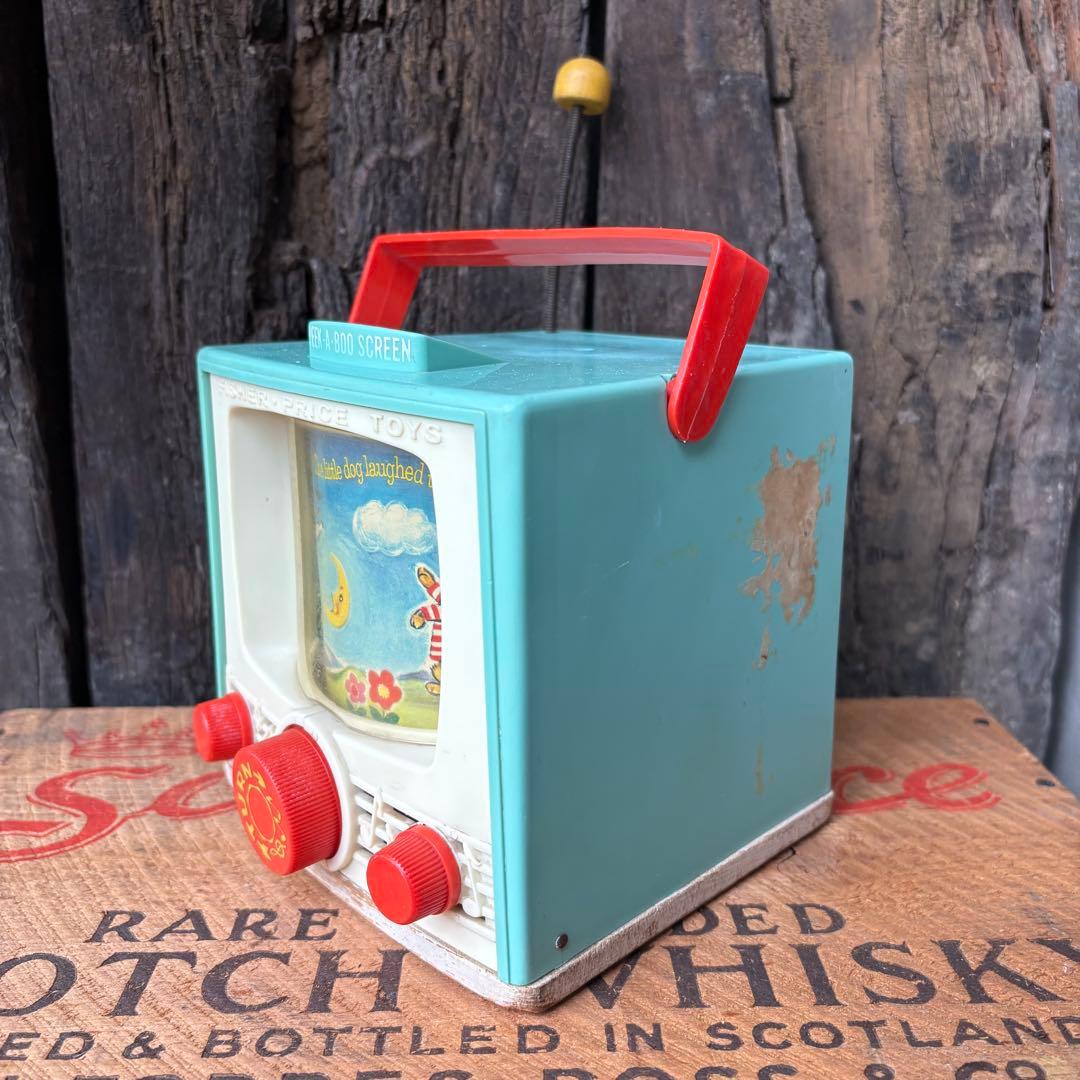 【1960s USA vintage】フィッシャープライス テレビ オルゴール