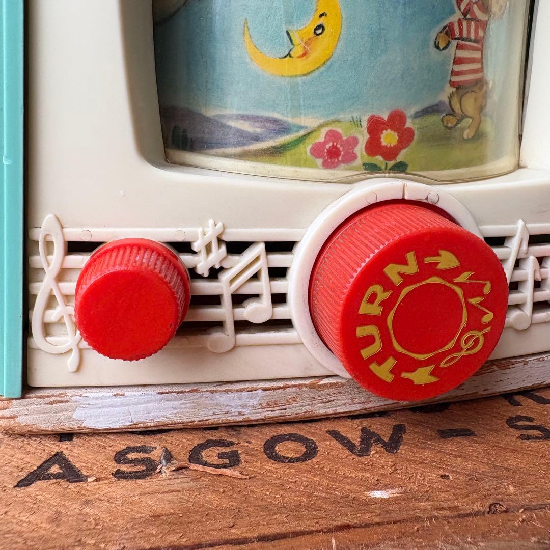 【1960s USA vintage】フィッシャープライス テレビ オルゴール