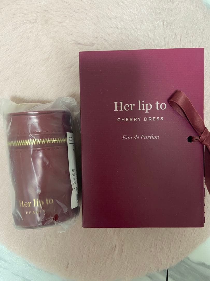 香水(女性用) Herlipto Eau de Parfum - CHERRY DRESS