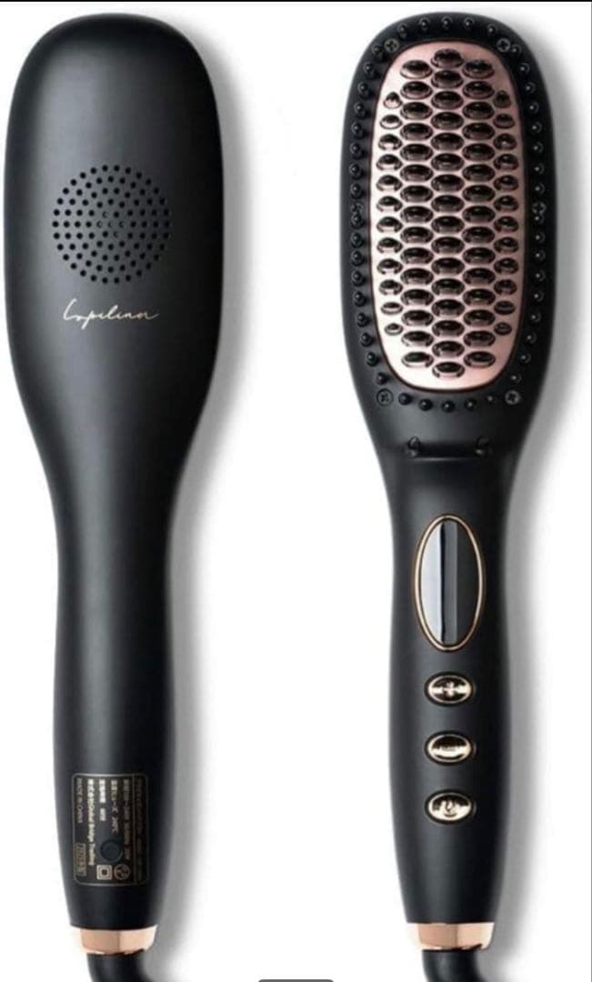 Lupilinaルピリーナ　プラズマイオンミニストレートヘアブラシ　ヘアアイロン