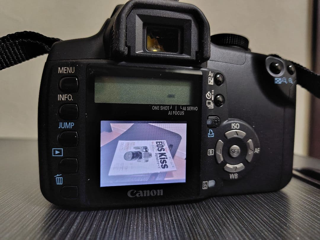 【動作確認済】Canon EOS Kiss Digital N 解説本付