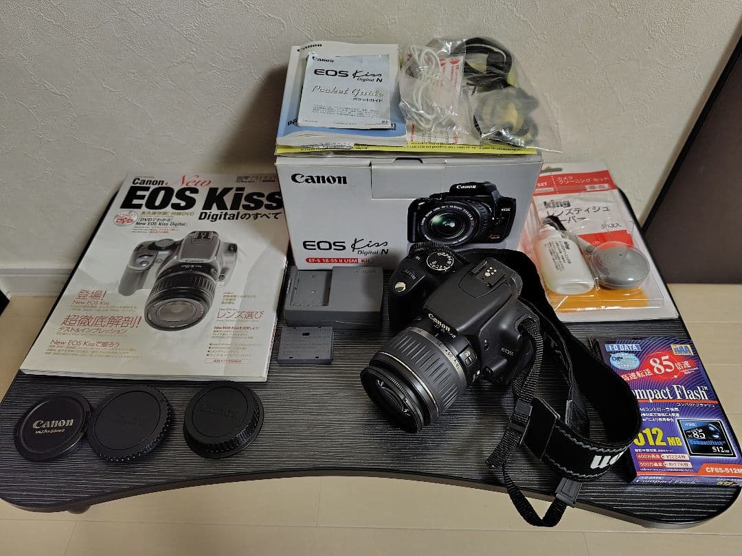 【動作確認済】Canon EOS Kiss Digital N 解説本付