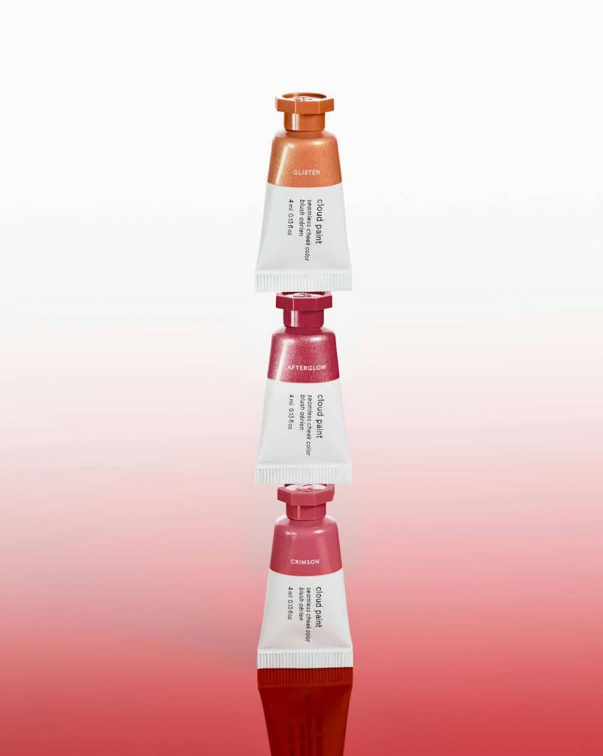 3/8まで【Mini Cloud Paint Trio】glossier　チーク