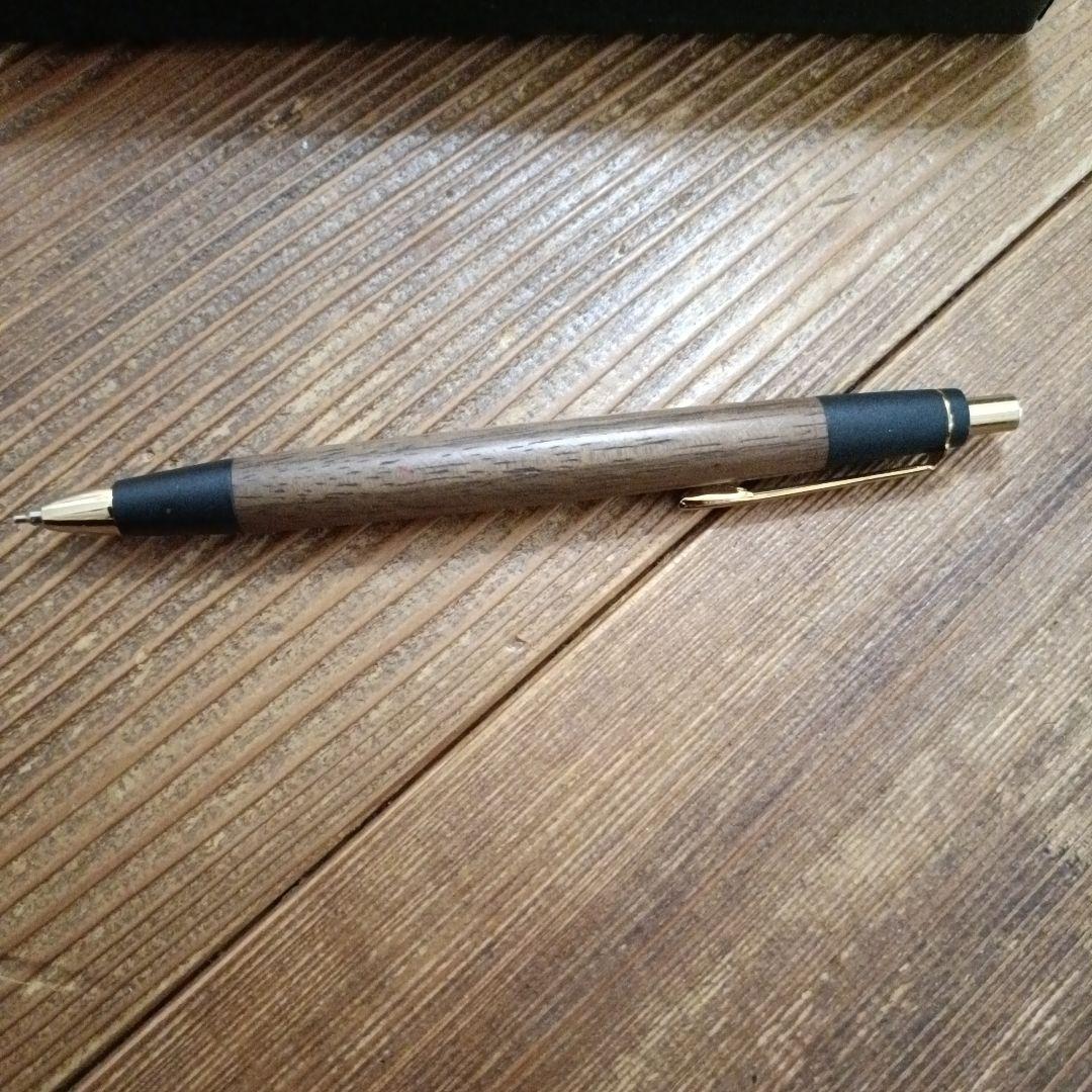 野原工芸　くるみ　シャープペンシル 旧型ゴールドクリップ