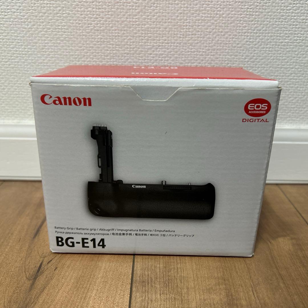 CANON BG-E14 バッテリーグリップ 箱あり