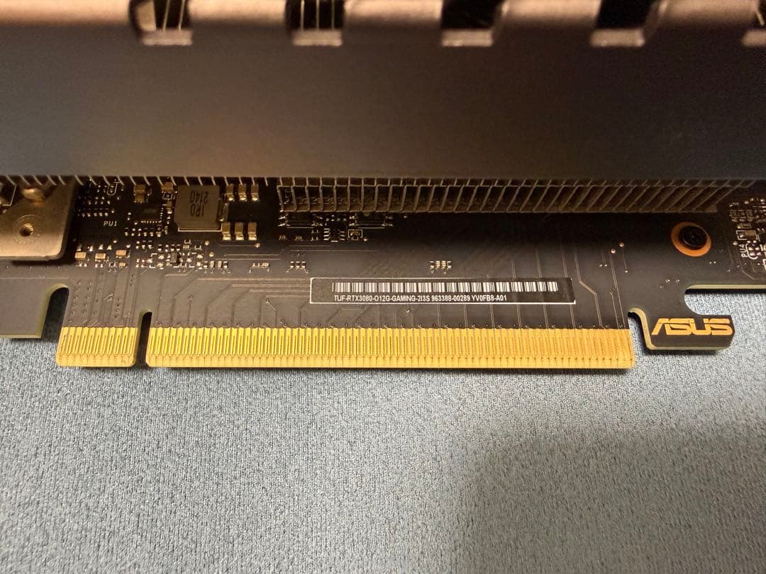 グラフィックボード・グラボ・ビデオカード GeForce RTX3080 12GB ASUS TUF GAMING