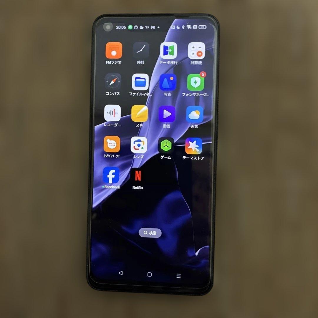 美品　OPPO Reno 9 A ナイトブラック　箱付き　 simフリー