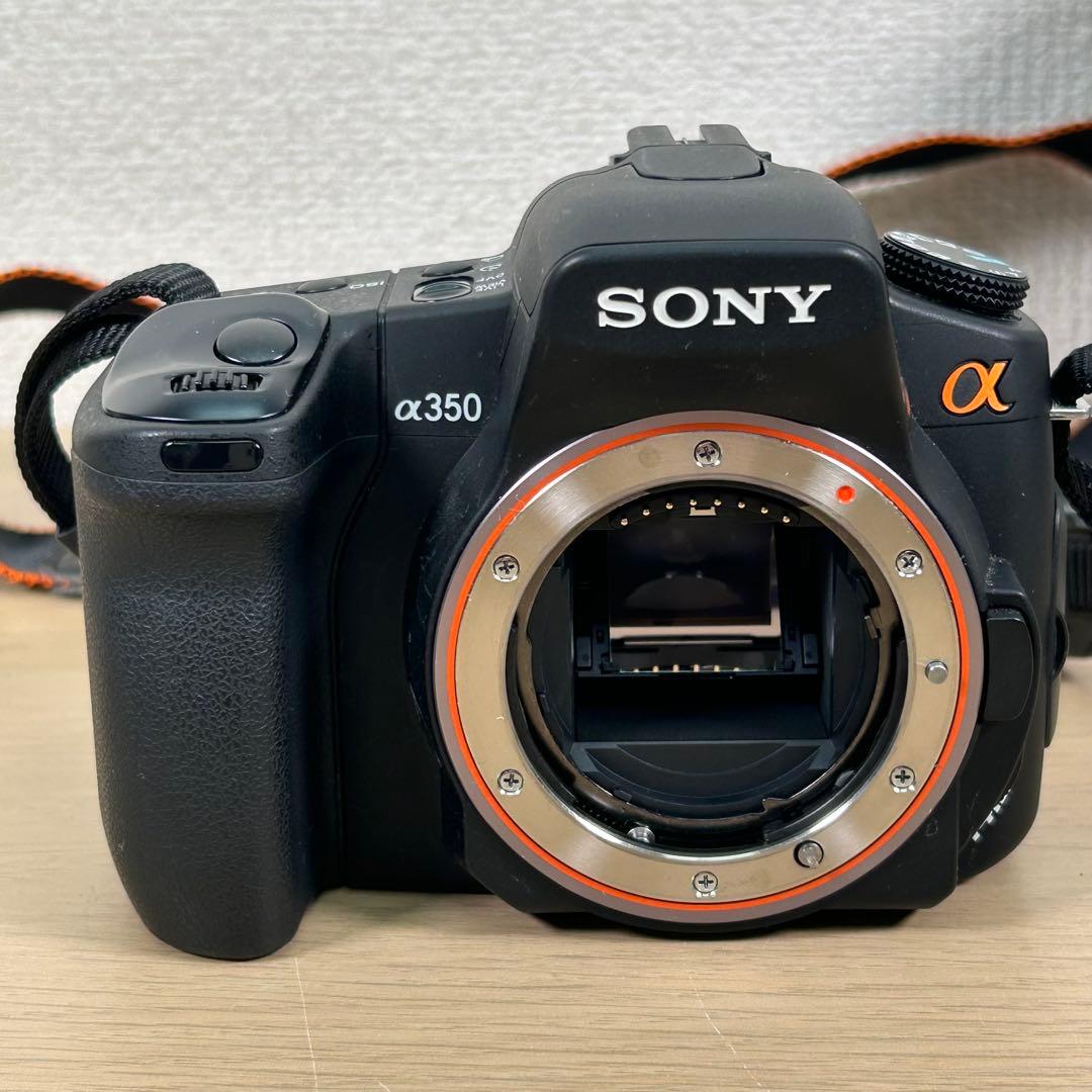 SONY ソニー α350 デジタル一眼レフカメラ セット 付属品あり B349