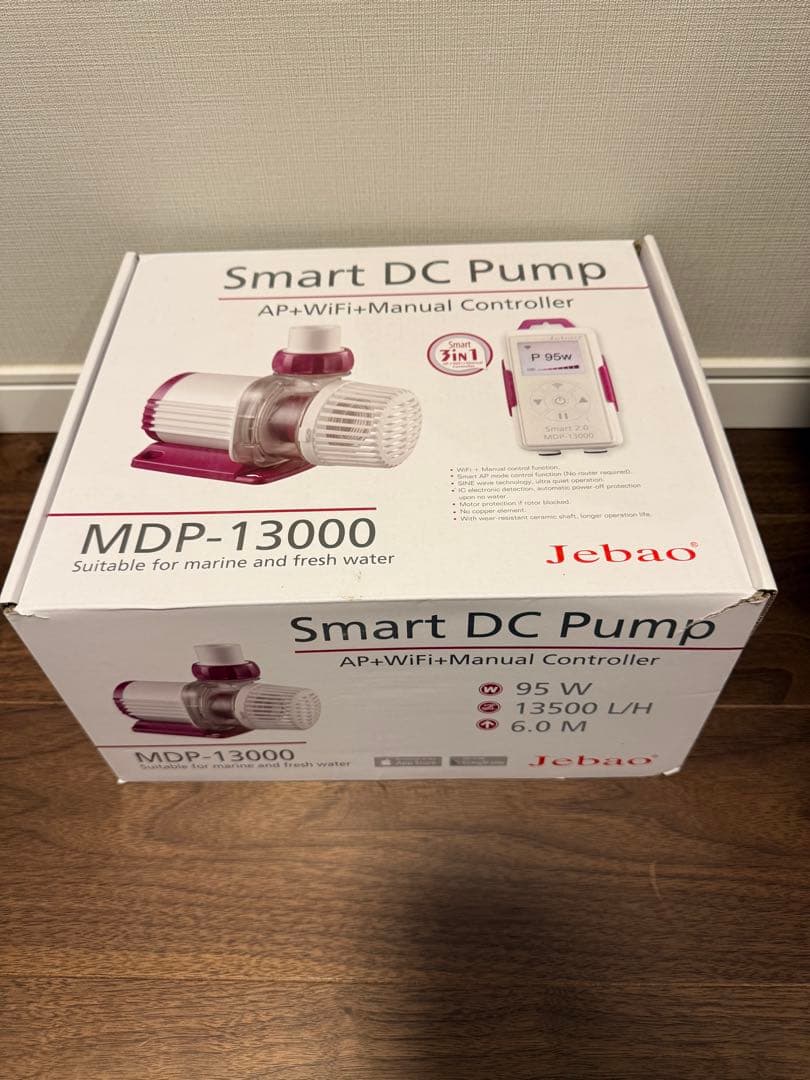 【新品】Jebao MDP-13000 WiFi対応 水中ポンプ 大流量モデル