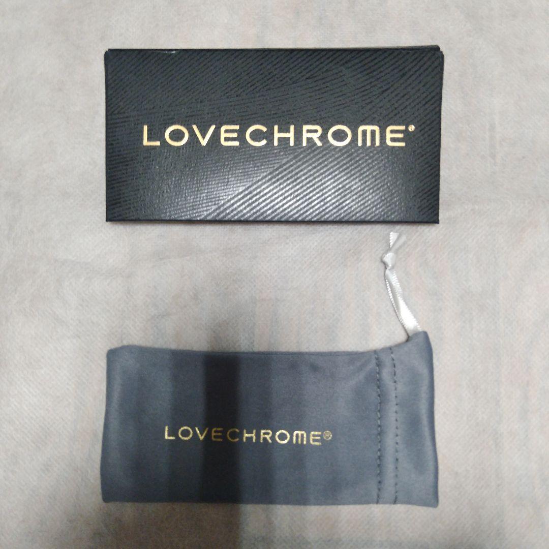 【未使用】LOVECHROME ゴールドコーム 収納袋付き