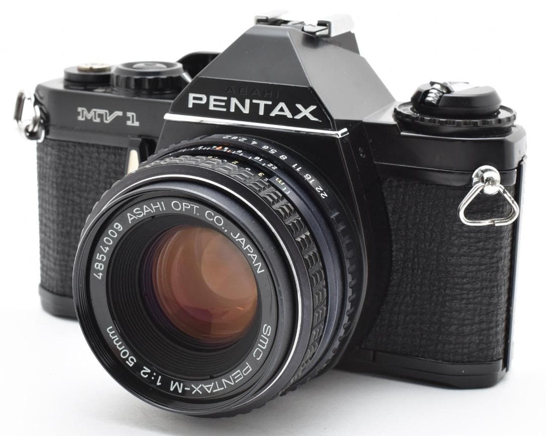 【完動品】PENTAX MV1 SMC PENTAX-M 50mm F2 #N9