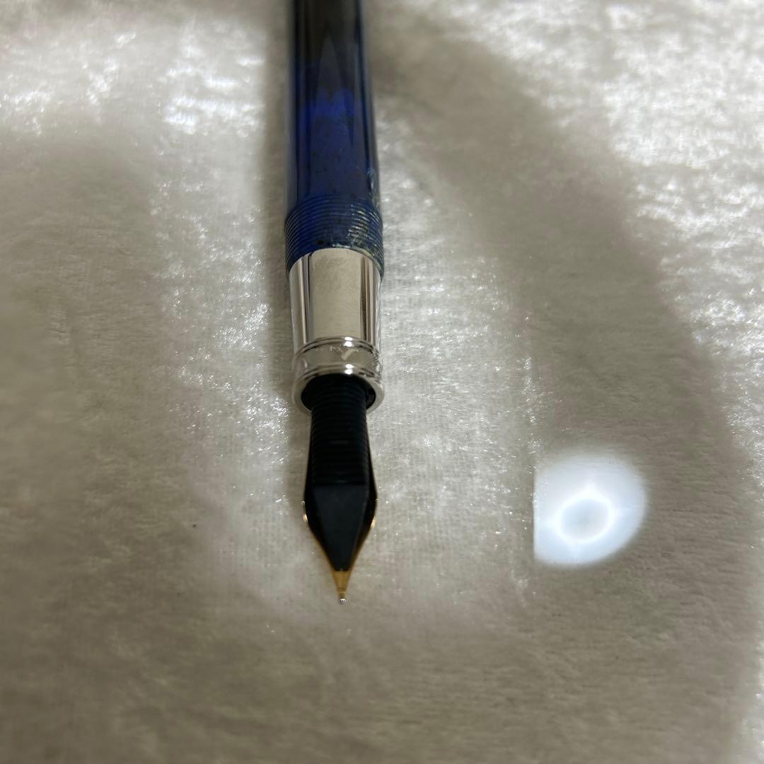 VISCONTI ヴァン・ゴッホ青 万年筆 ケース付き