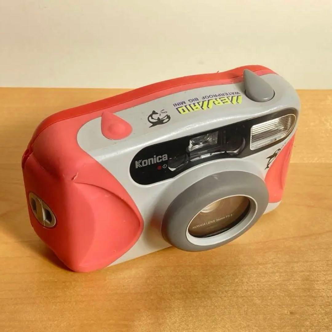 【完動】Konica マーメイド 防水カメラ