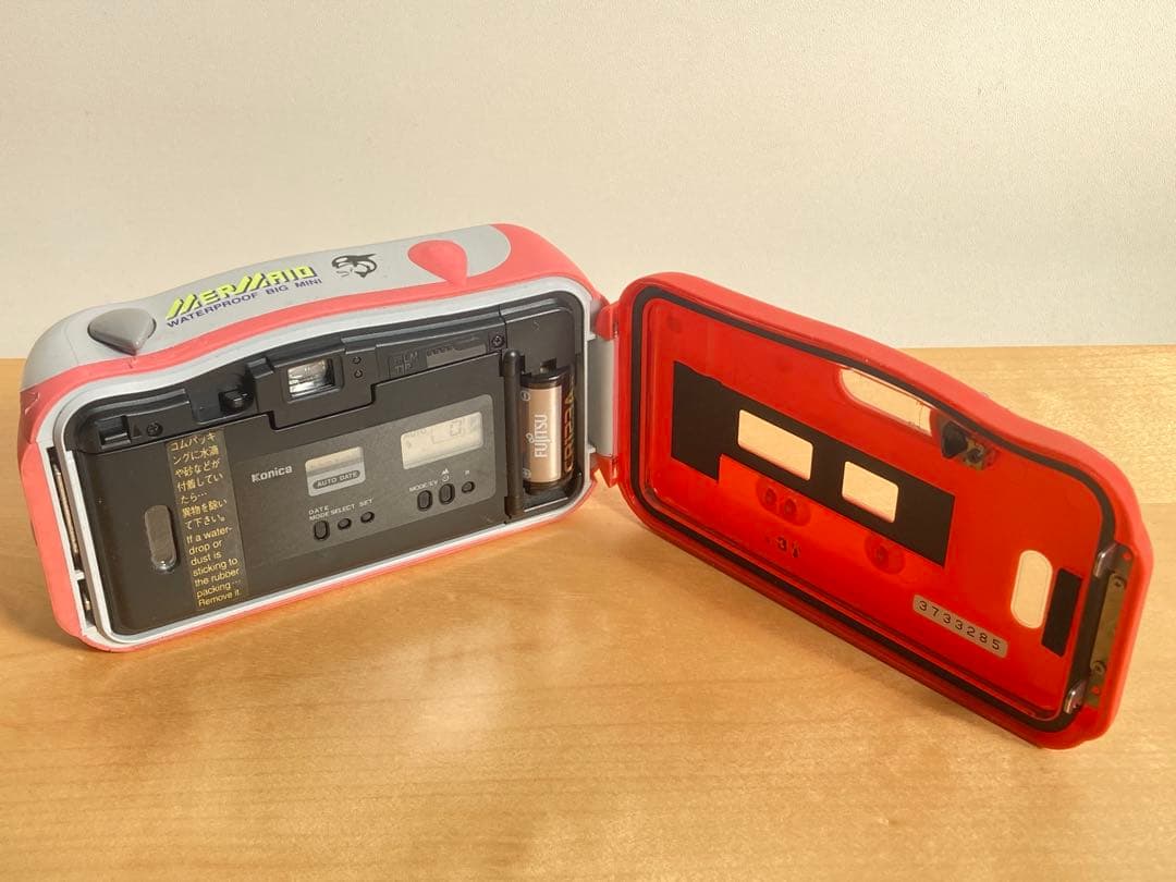 【完動】Konica マーメイド 防水カメラ