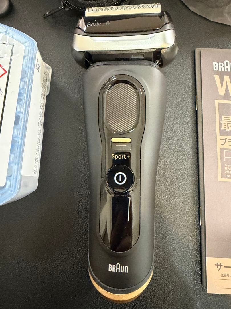 BRAUN Sport+ 9360cc メンズ電気シェーバー