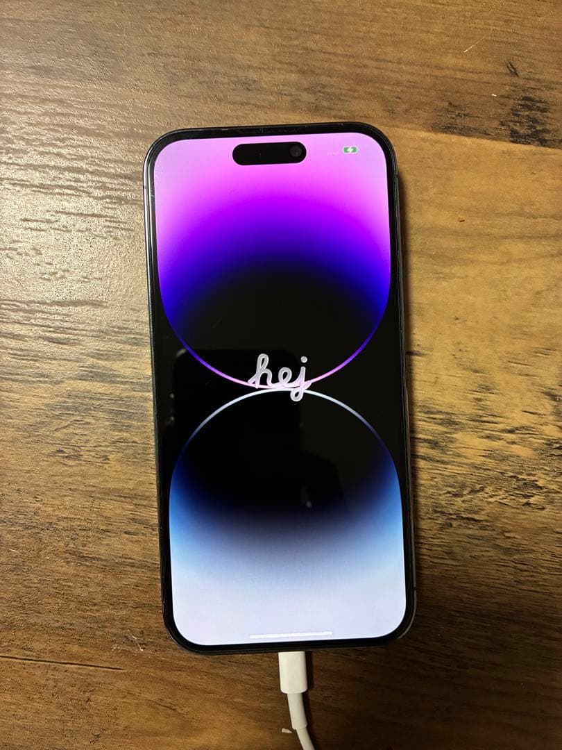 【最終値下げ】iPhone14pro256GB ディープパープル
