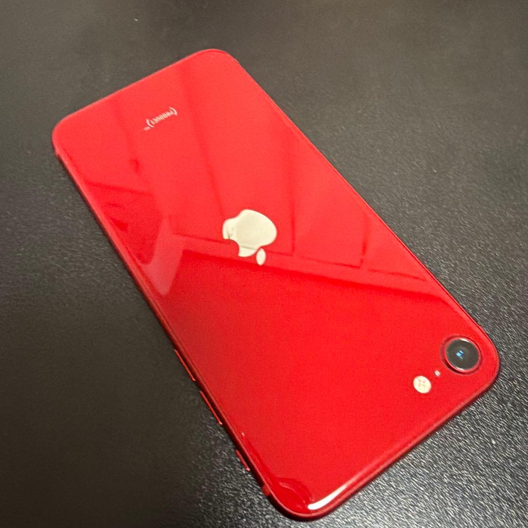 バッテリー新品　iPhoneSE第3世代64GB SIMフリー　美品7573