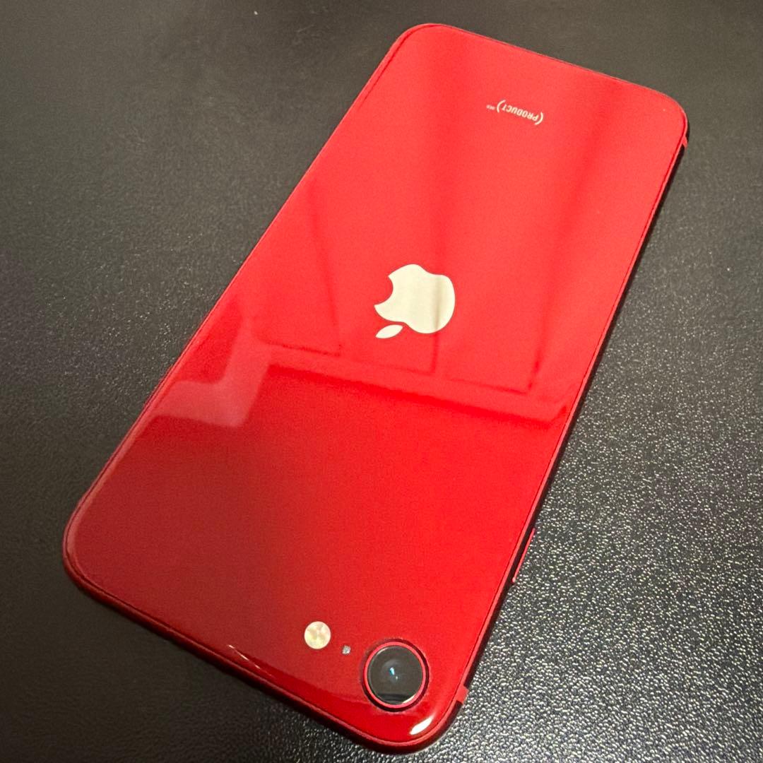 バッテリー新品　iPhoneSE第3世代64GB SIMフリー　美品7573
