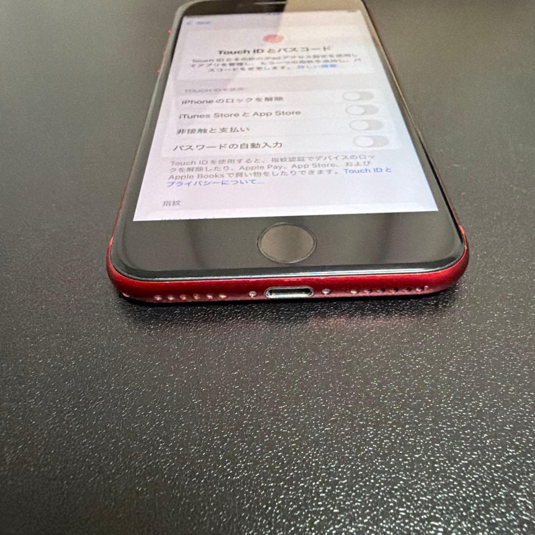 バッテリー新品　iPhoneSE第3世代64GB SIMフリー　美品7573