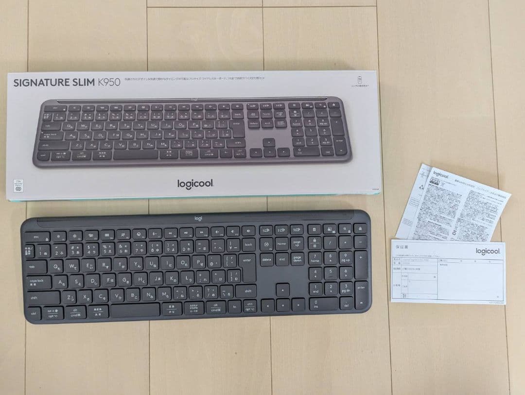 美品 Logicool Signature Slim Keyboard K950