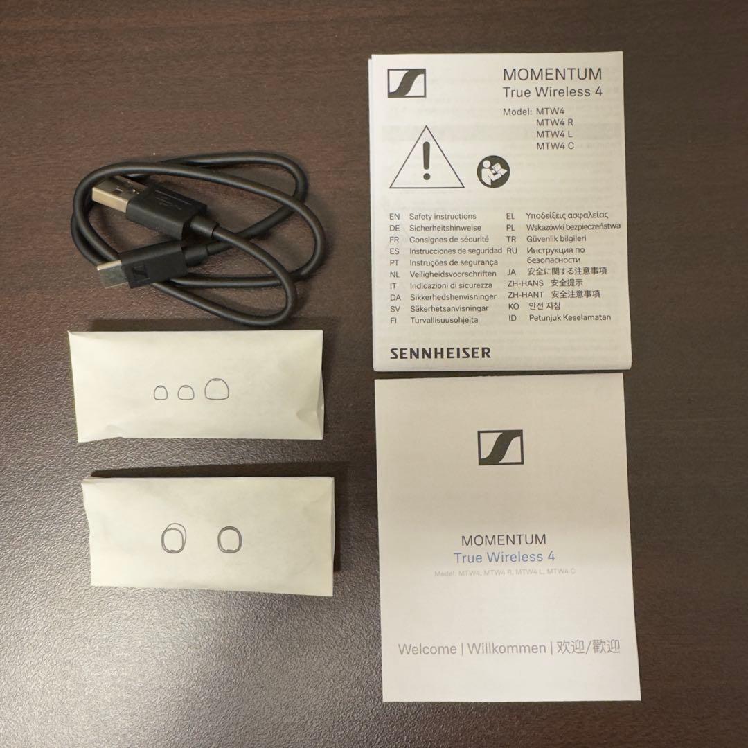 【美品】Sennheiser MOMENTUM True Wireless 4