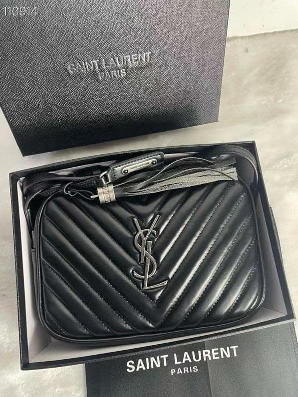 サンローラン SAINT LAURENT YSL ルー カメラバッグ　ショルダー