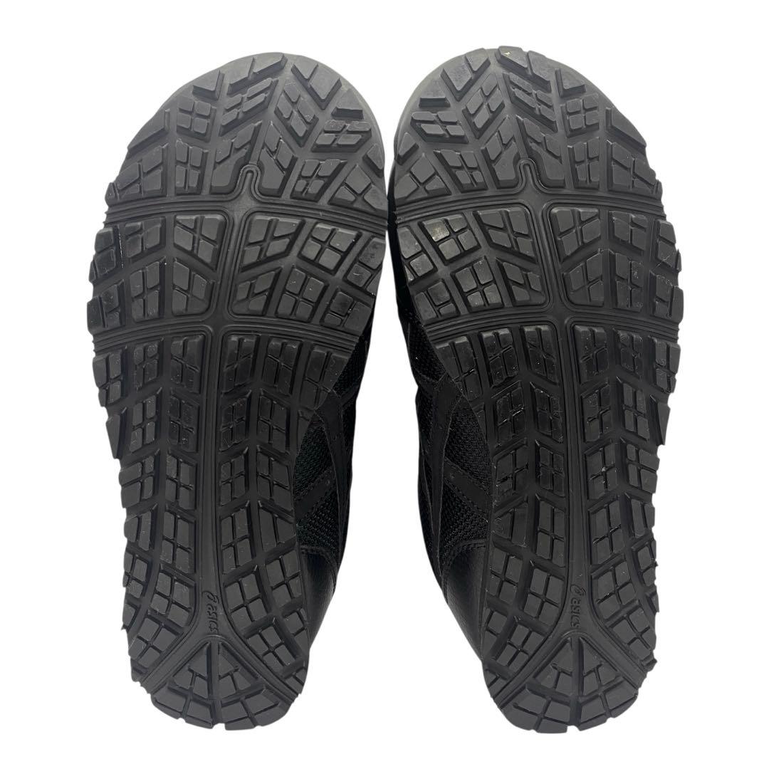 【美品】 アシックス asics 23.5cm 安全靴 ローカット 黒 ブラック