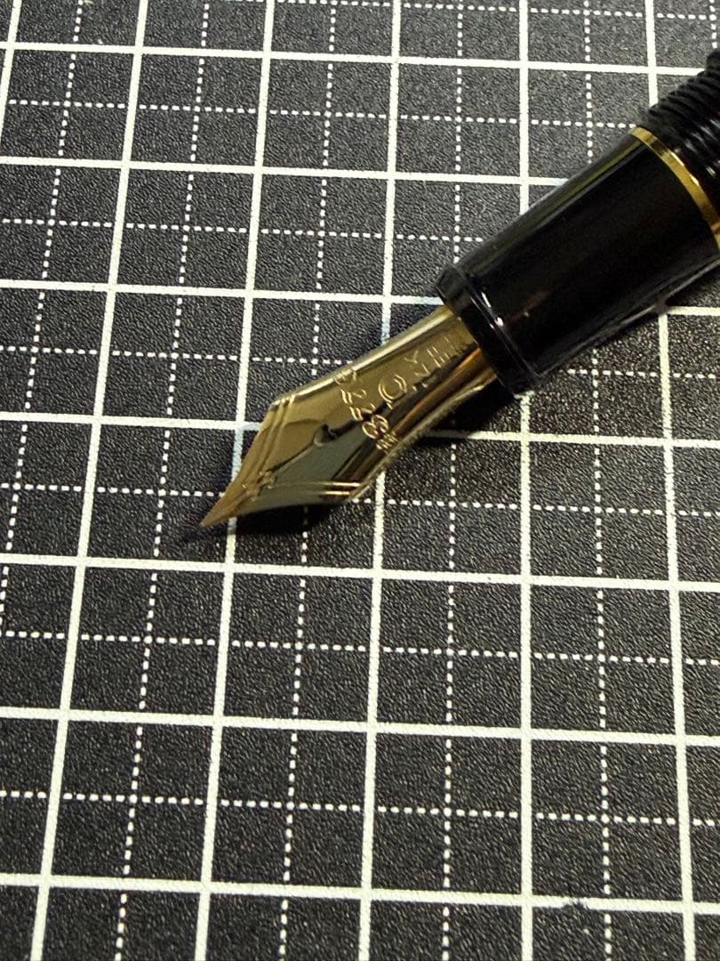 筆記具 PLATINUM #3776 CENTURY BLACK in BLACK FP