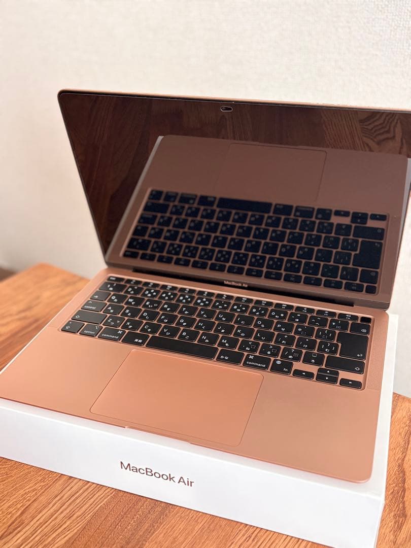 Apple MacBook Air ローズゴールド 美品 ／ DVDドライブ付き