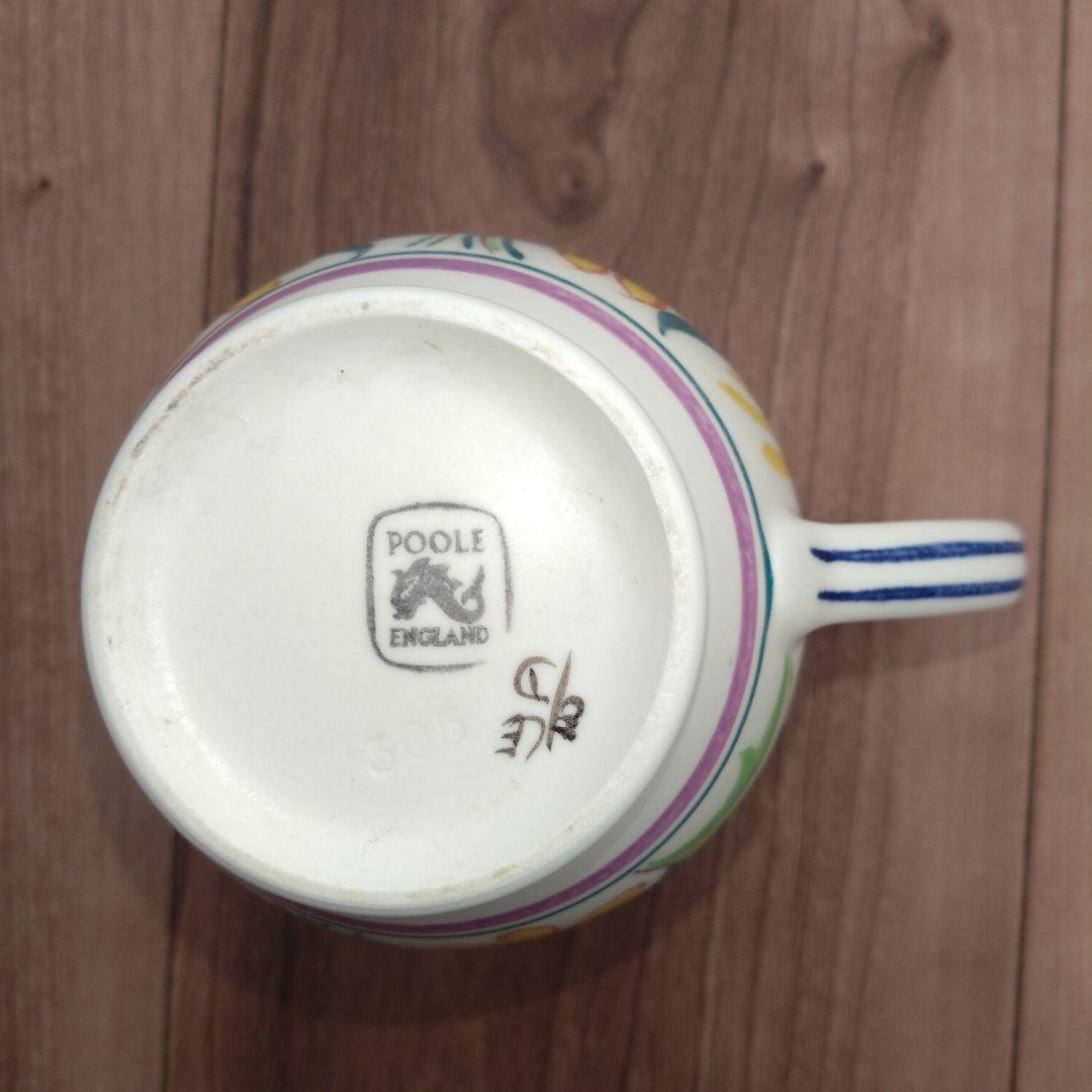 Poole Pottery　ティーセット　ハンドペイント