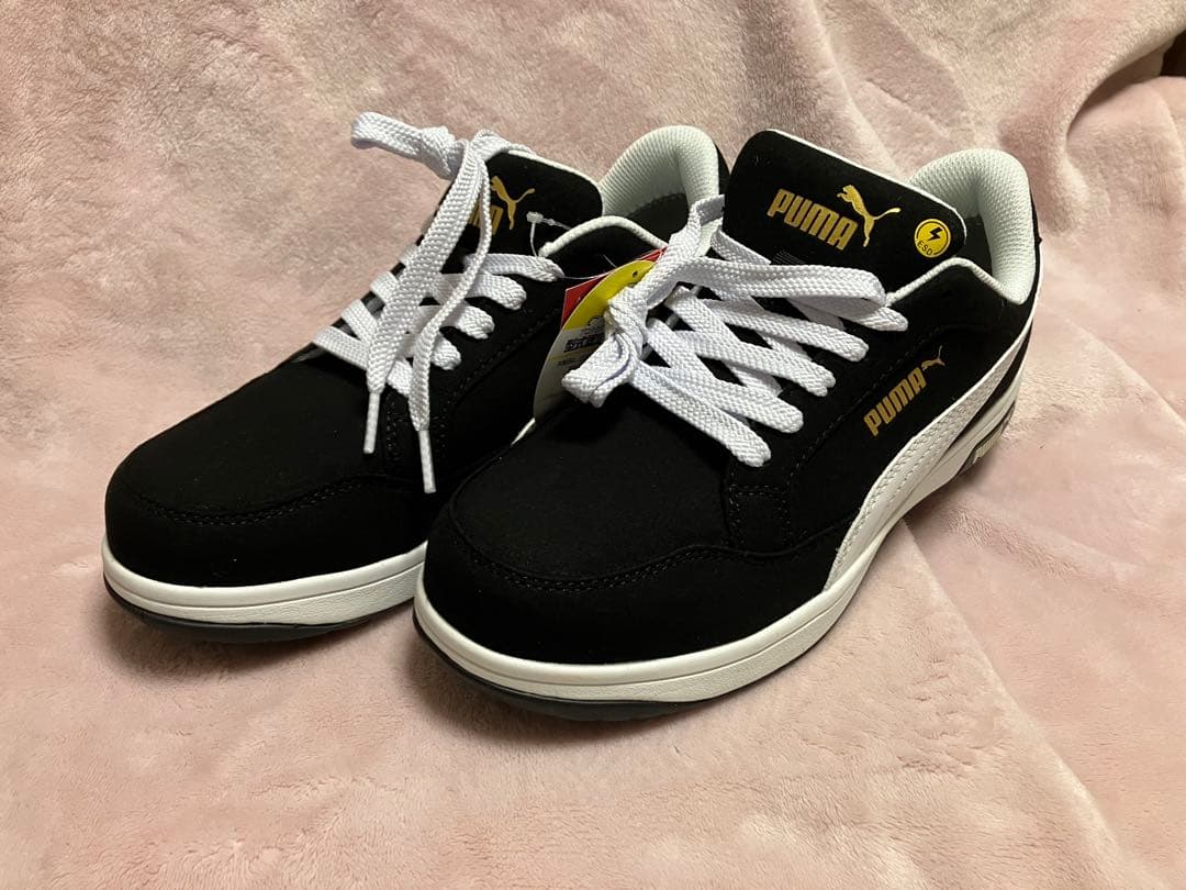 PUMA 安全靴 26.0 EEEブラック/ホワイト