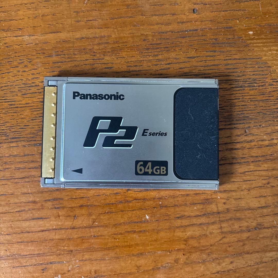 Panasonic パナソニック　AJ-P2E064XG　P2カード　64GB