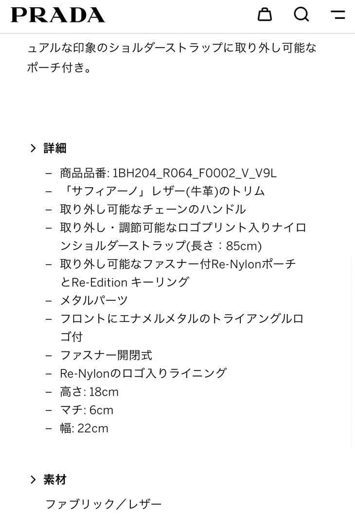 Re-Edition 2005 Re-Nylon バッグ ショルダーバッグ